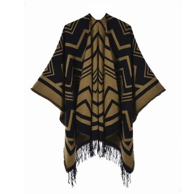 Poncho Feminino com Técido Premium - Bru