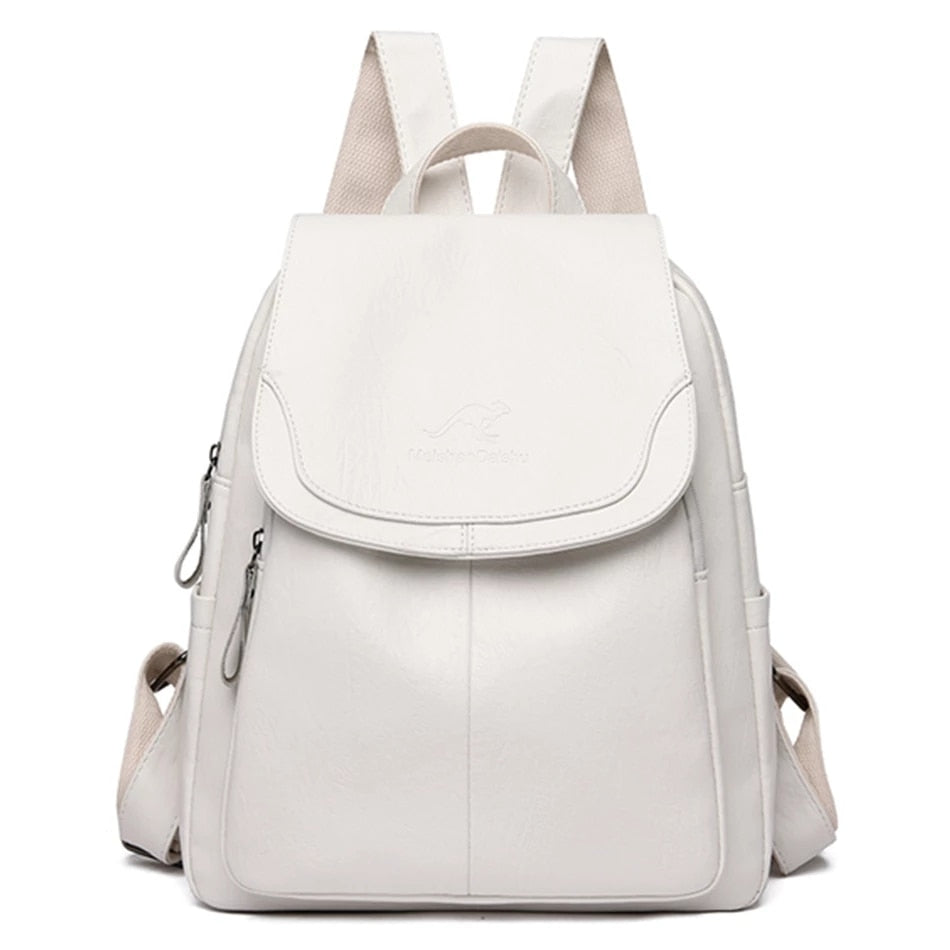 Mochila Feminina de Couro - Luana