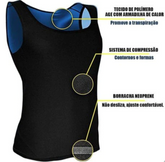 Regata Efeito Sauna Seca Barriga - FitForm