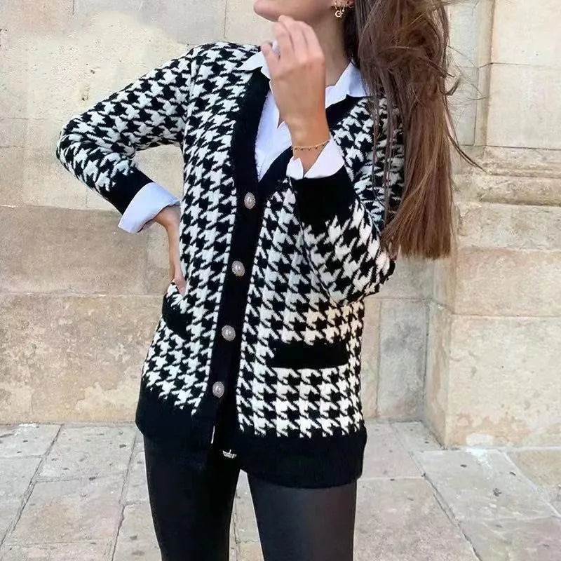 Cardigan de Lã Premium - Classic