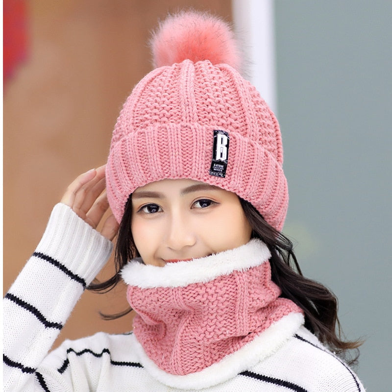 Touca Feminina de Inverno