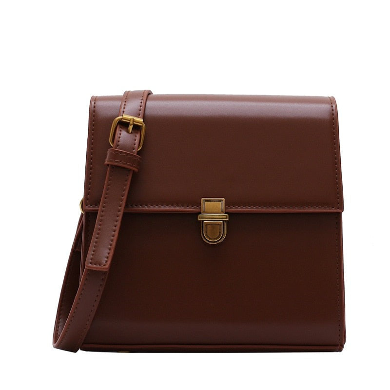 Bolsa Pequena Transversal Carteiro Box - Poppy