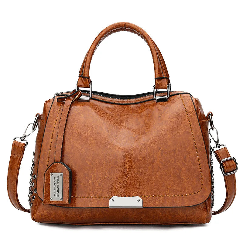 Bolsa de Couro Legítimo Feminina - Victorie