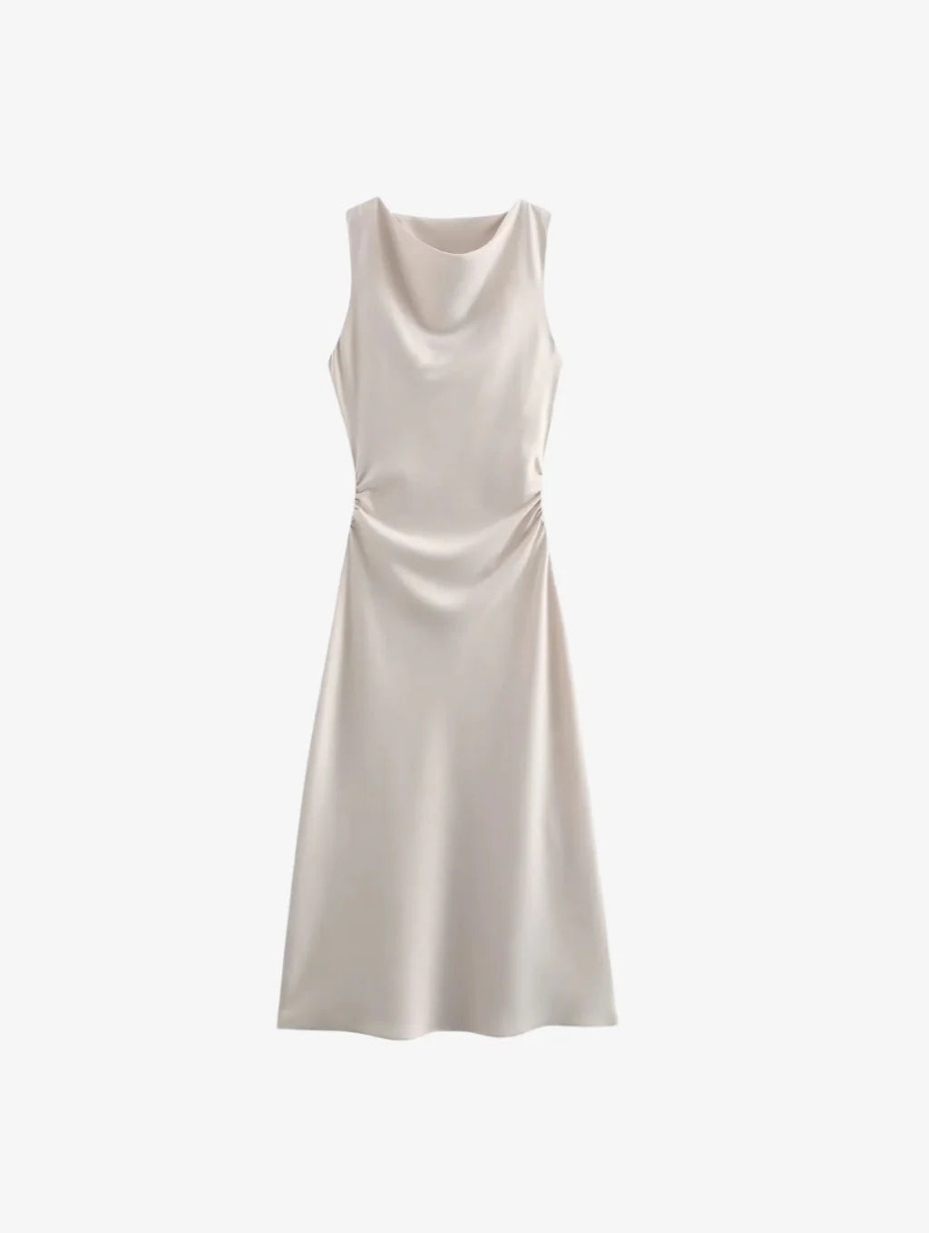 Vestido Longo Acetinado - Radiant