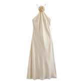 Vestido Longo Acetinado Urban