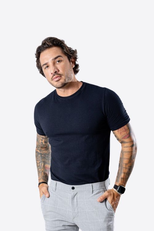 Kit de 3 Camisetas FlexFit Cotton Premium